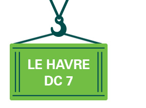 Container Le Havre DC 7